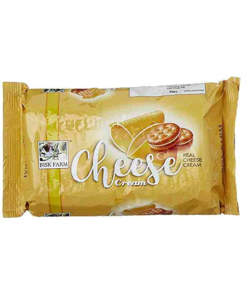 Bisk Farm Cheese Crunchy Cream Biscuit, 150g